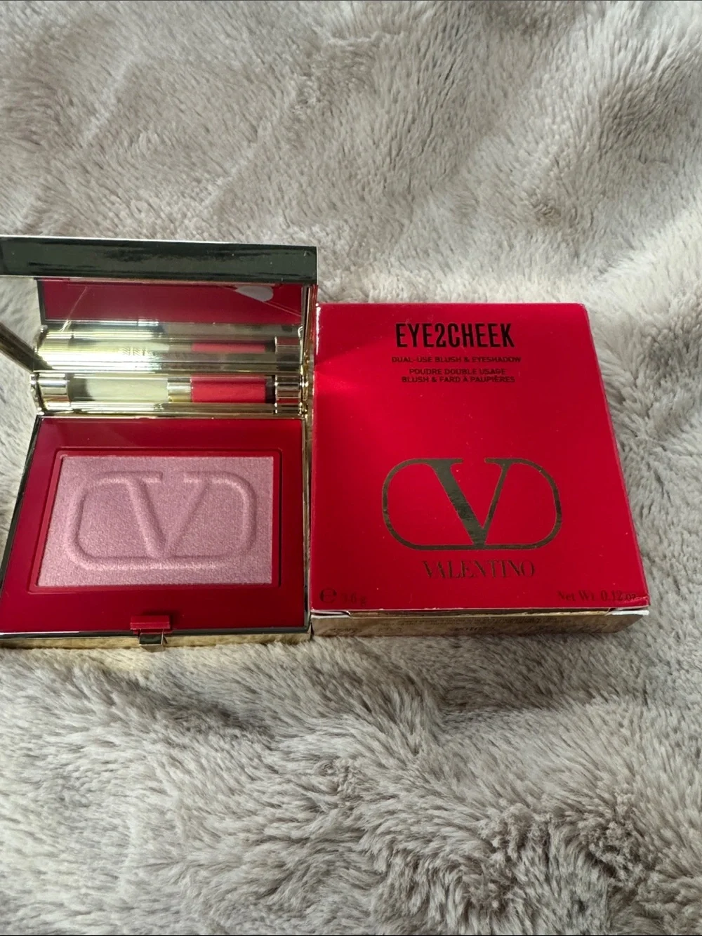 Valentino Eye2Cheek Dual-Use Blush & Eyeshadow 03 Rosa Emozione